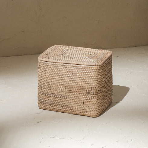 Rattan storage baskets - Different sizes and colours! - Coastal Villa Homeware